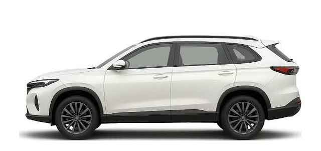 SUV blanca de 5 pasajeros